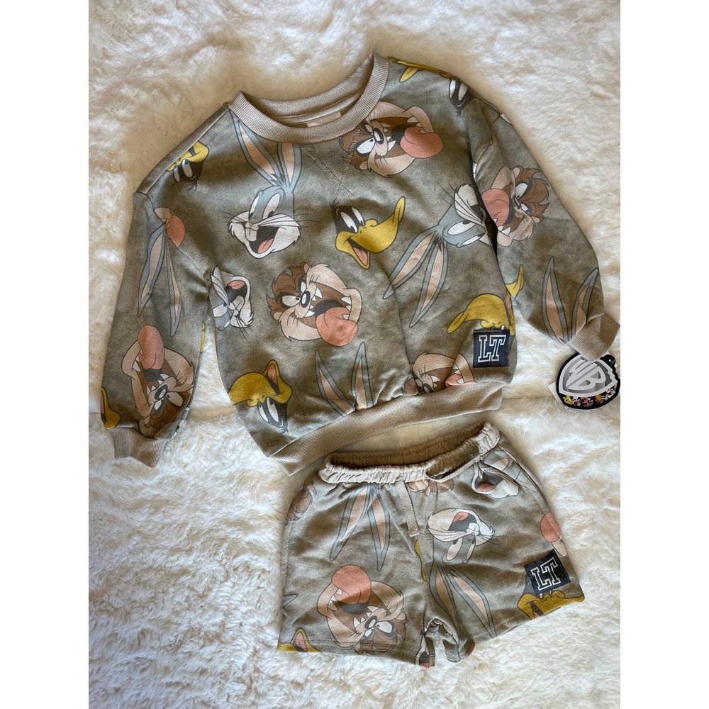 Looney Tunes Sweatshirt Set 4T